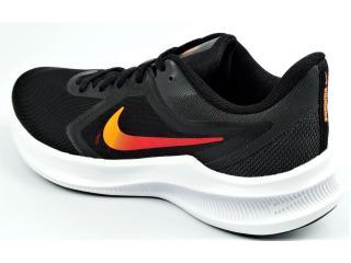 tenis nike preto laranja